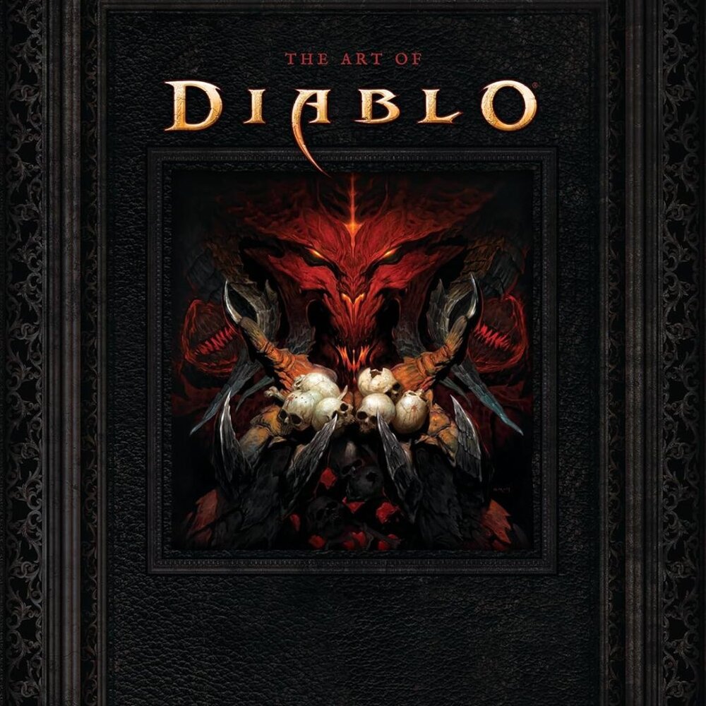Hardcover Book  -  The Art of Diablo - Like New